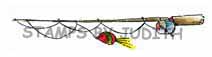 F-227-HK Sm. Fishing Pole